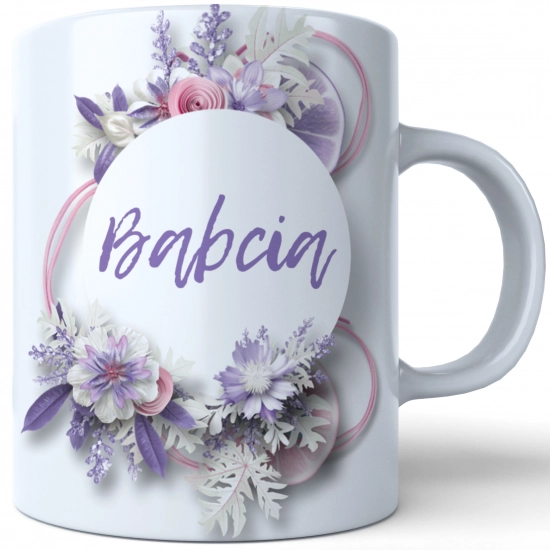 PREZENT DZIEŃ BABCI RĘCZNIK KUBEK SUPER BABCIA