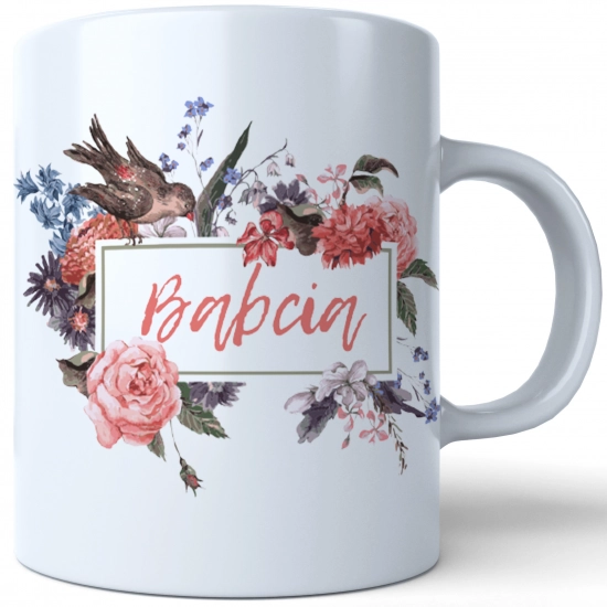 KUBEK DLA SUPER BABCIA DZIEŃ BABCI PREZENT
