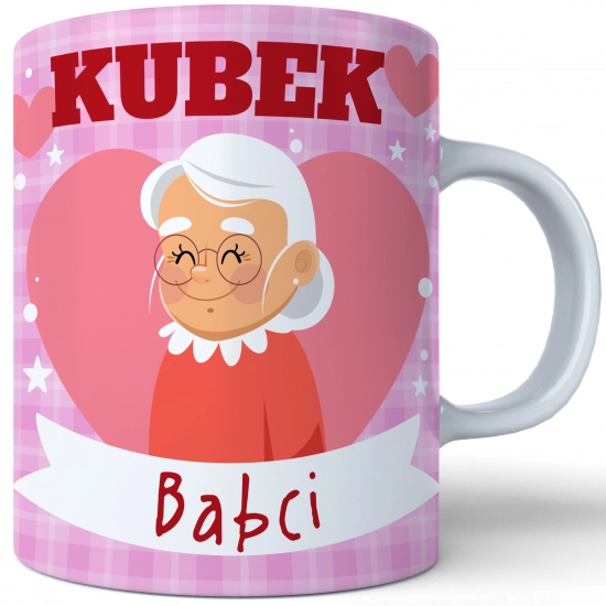 KUBEK DLA SUPER BABCIA DZIEŃ BABCI PREZENT