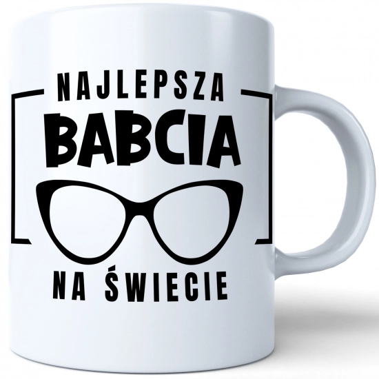 KUBEK DLA SUPER BABCIA DZIEŃ BABCI PREZENT