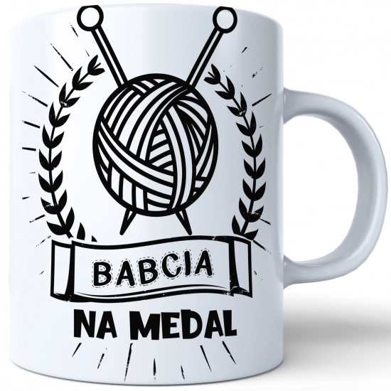 KUBEK DLA SUPER BABCIA DZIEŃ BABCI PREZENT