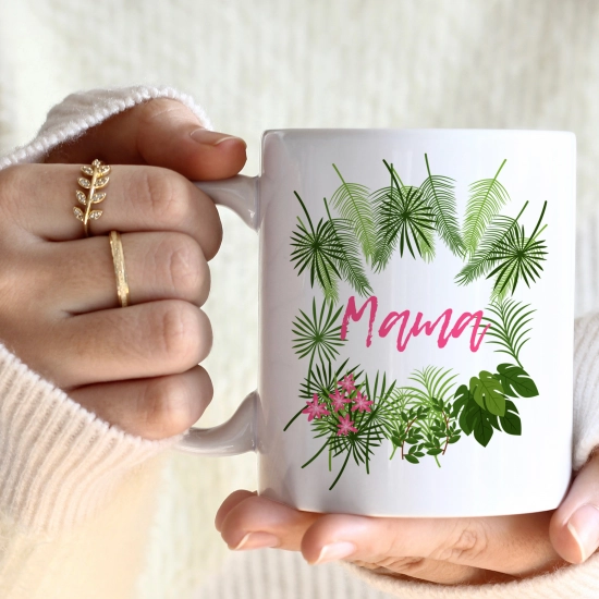 KUBEK 330ml DLA MAMY Z NADRUKIEM NA PREZENT DZIEŃ MATKI MAMA MAMUSIA