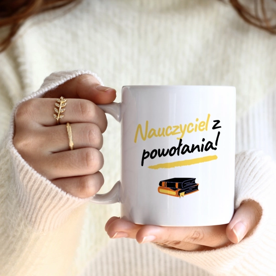 PREZENT DZIEŃ NAUCZYCIELA WYCHOWAWCY KUBEK RĘCZNIK
