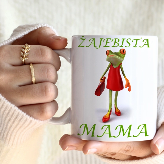 KUBEK 330ml DLA MAMY W SKRZYNCE ZAWIESZKA ANIOŁEK DZIEŃ MATKI MAMA PREZENT