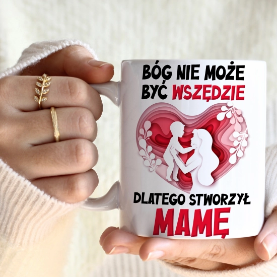 KOMPLET DLA MAMY RĘCZNIK Z HAFTEM + KUBEK + MIÓD PREZENT DZIEŃ MATKI MAMA