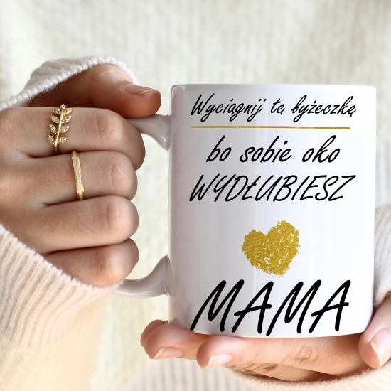 KOMPLET DLA MAMY RĘCZNIK Z HAFTEM + KUBEK + MIÓD PREZENT DZIEŃ MATKI MAMA