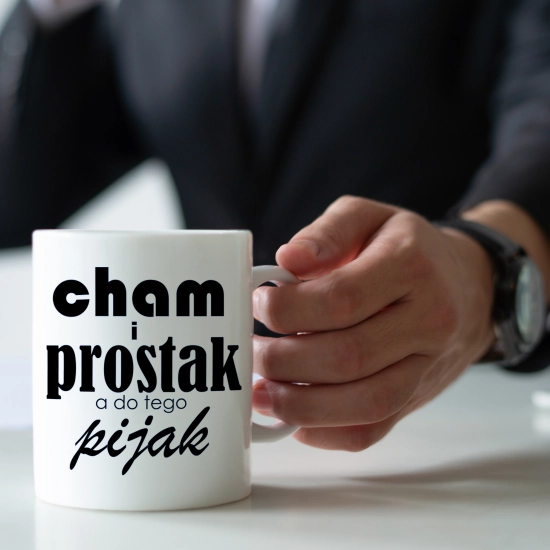 KUBEK DLA FACETA NADRUKIEM PREZENT DZIEŃ CHŁOPAKA