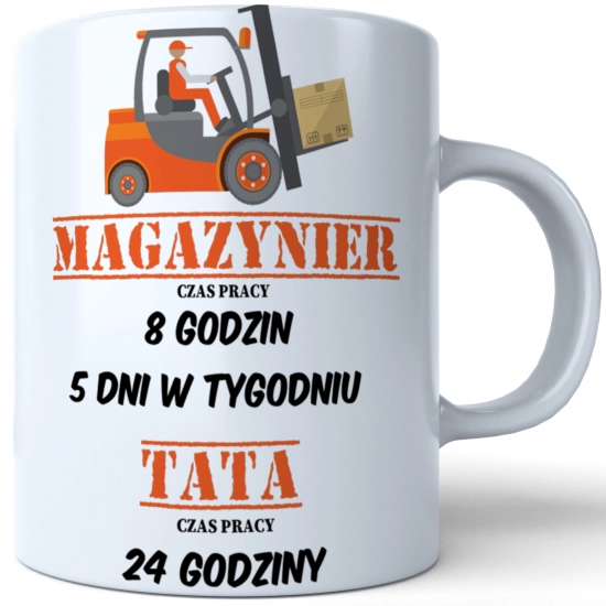 KUBEK W SKRZYNCE NA PREZENT DZIEŃ OJCA TATY TATA