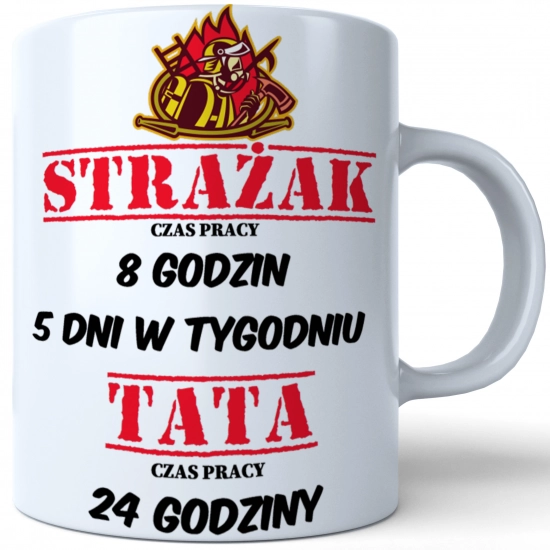 KUBEK W SKRZYNCE NA PREZENT DZIEŃ OJCA TATY TATA