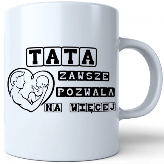 PREZENT DLA TATY RĘCZNIK + KUBEK DZIEŃ OJCA TATA