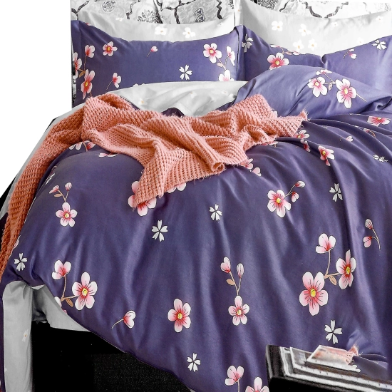 KOMPLET POŚCIELI 100% BAWEŁNA SATYNA POŚCIEL POSZEWKI 70x80 KOŁDRA