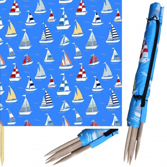 PARAWAN PLAŻOWY 8M NA PLAŻE PARAWANY MATA PIKNIK MORZE POLSKI PRODUCENT J&W