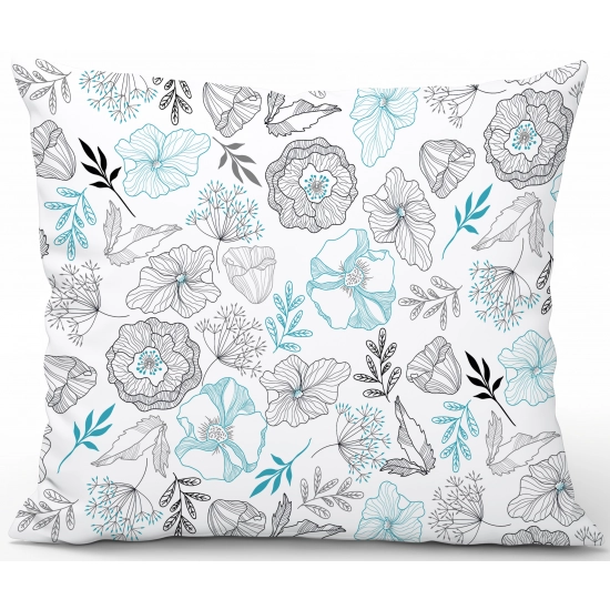 POSZEWKA DEKORACYJNA 50x60 OZDOBNA 100% BAWEŁNA NA PODUSZKĘ POŚCIELOWA