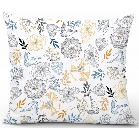 POSZEWKA DEKORACYJNA 50x60 OZDOBNA 100% BAWEŁNA NA PODUSZKĘ POŚCIELOWA