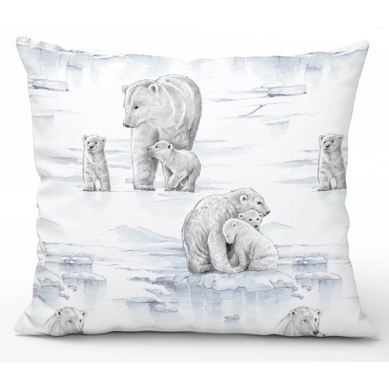 LUKSUSOWA ŚWIĄTECZNA POSZEWKA DEKORACYJNA 70x80 100% BAWEŁNA PREMIUM