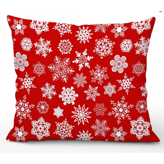 LUKSUSOWA ŚWIĄTECZNA POSZEWKA DEKORACYJNA 70x80 100% BAWEŁNA PREMIUM