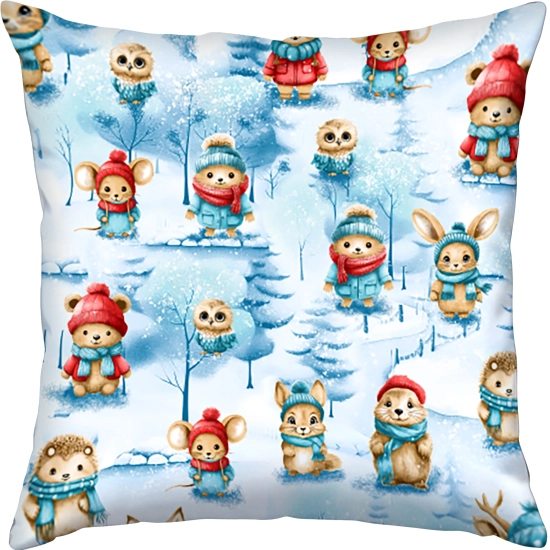 POSZEWKA DEKORACYJNA 45x45 JASIEK 100% BAWEŁNA NA PODUSZKĘ POŚCIELOWA