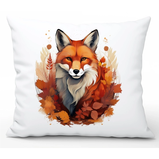 POSZEWKA DEKORACYJNA 40x60 JASIEK OZDOBNA JESIENNA LIS