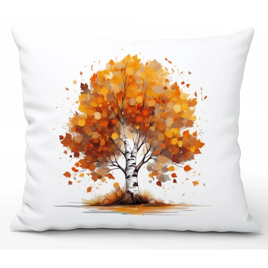 POSZEWKA DEKORACYJNA 50x60 JASIEK OZDOBNA JESIENNA DRZEWO