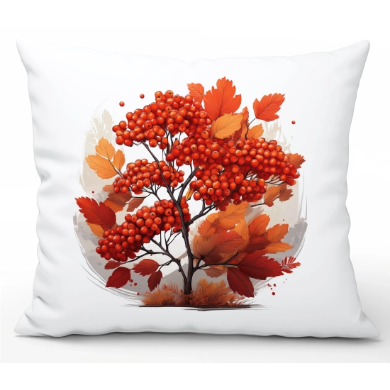 POSZEWKA DEKORACYJNA 40x60 JASIEK OZDOBNA JESIENNA JARZĘBINA