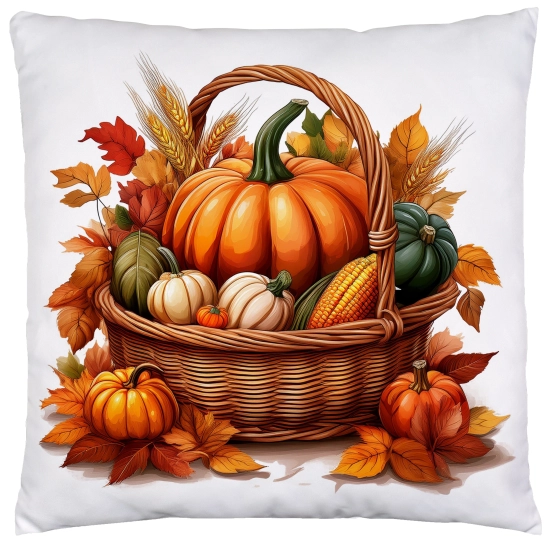 POSZEWKA DEKORACYJNA 40x40 JASIEK OZDOBNA JESIENNA DYNIA