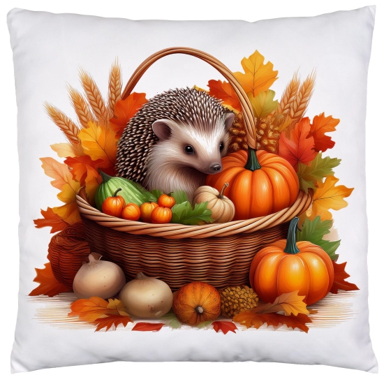 POSZEWKA DEKORACYJNA 45x45 JASIEK OZDOBNA JESIENNA KOSZK