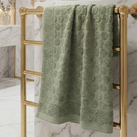 LUKSUSOWY KOMPLET 6 RĘCZNIKÓW KĄPIELOWYCH 70x140 BAWEŁNA FROTTE CHŁONNE