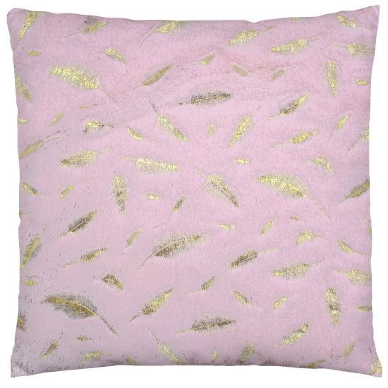 POSZEWKA DEKORACYJNA 40x40cm JASIEK PIÓRKA OZDOBNA WŁOCHACZ