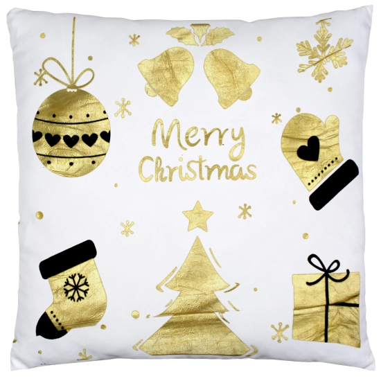 POSZEWKA DEKORACYJNA 40x40cm JASIEK OZDOBNA BOŻE NARODZENIE