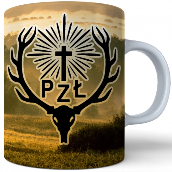 KUBEK 330ml DLA MYŚLIWEGO POLOWANIE PZŁ ŁOWIECKI