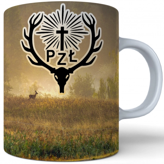 KUBEK 330ml DLA MYŚLIWEGO POLOWANIE PZŁ ŁOWIECKI