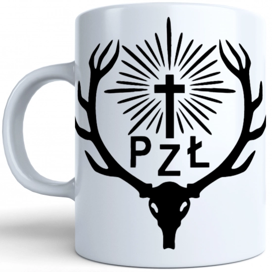KUBEK 330ml DLA MYŚLIWEGO POLOWANIE PZŁ ŁOWIECKI