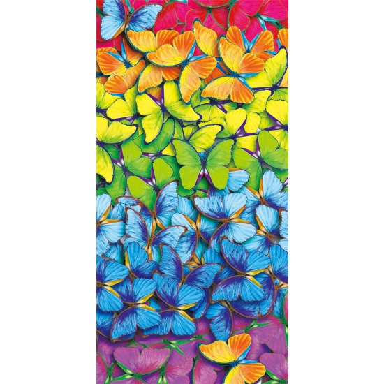 RĘCZNIK PLAŻOWY 150x210 KĄPIELOWY KOC DUŻY KOCYK SZYBKOSCHNĄCY  NA BASEN