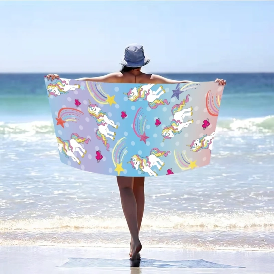 RĘCZNIK PLAŻOWY KĄPIELOWY DUŻY SZYBKOSCHNĄCY 70x140 NA BASEN PLAŻA MIĘKKI