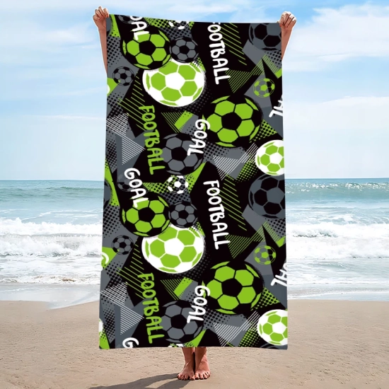 RĘCZNIK PLAŻOWY KĄPIELOWY DUŻY SZYBKOSCHNĄCY 100x180 NA BASEN PLAŻA MIĘKKI