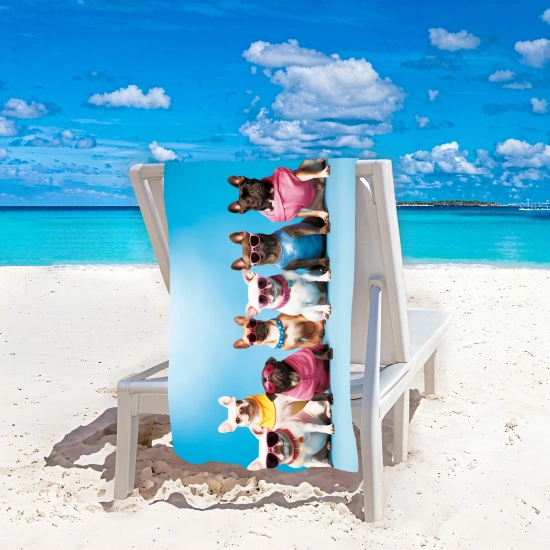 RĘCZNIK PLAŻOWY KĄPIELOWY DUŻY SZYBKOSCHNĄCY 100x180 NA BASEN PLAŻA MIĘKKI