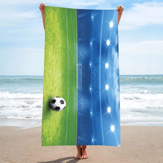 RĘCZNIK PLAŻOWY KĄPIELOWY DUŻY SZYBKOSCHNĄCY 100x180 NA BASEN PLAŻA MIĘKKI