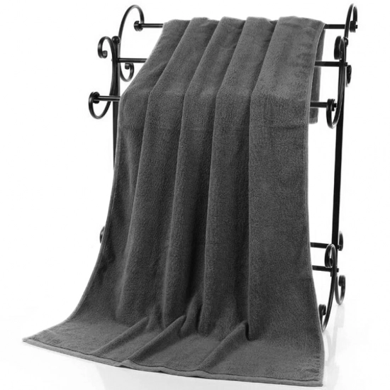 KOMPLET RĘCZNIKÓW FROTTE 2x70X140 2x50x100 2x30x50 500g/m2 SZARY