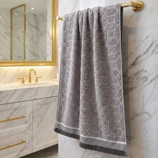 LUKSUSOWY KOMPLET 6 RĘCZNIKÓW KĄPIELOWYCH 50x100 BAWEŁNA FROTTE CHŁONNE