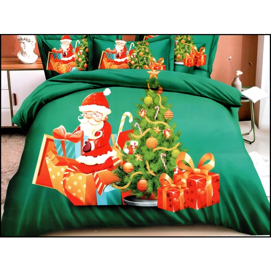 KOMPLET POŚCIELI DWUSTRONNA POŚCIEL 140x200 +2 POSZEWKI + PRZEŚCIERADŁO