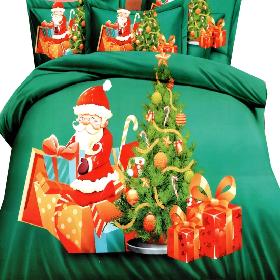 KOMPLET POŚCIELI DWUSTRONNA POŚCIEL 140x200 +2 POSZEWKI + PRZEŚCIERADŁO