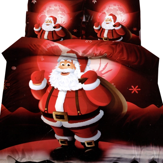 KOMPLET POŚCIELI DWUSTRONNA POŚCIEL 140x200 +2 POSZEWKI SATYNA BAWEŁNIANA