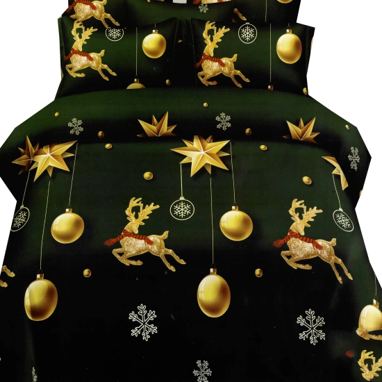 ŚWIĄTECZNA POŚCIEL 3D BAWEŁNA SATYNOWA