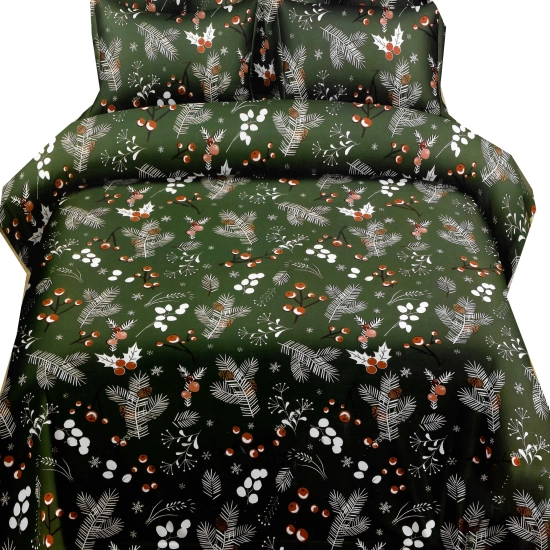 KOMPLET POŚCIELI DWUSTRONNA POŚCIEL 140x200 +2 POSZEWKI SATYNA BAWEŁNIANA