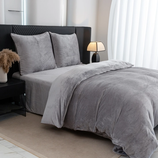 Pościel zimowa premium miś 200x220 – miękka i przytulna