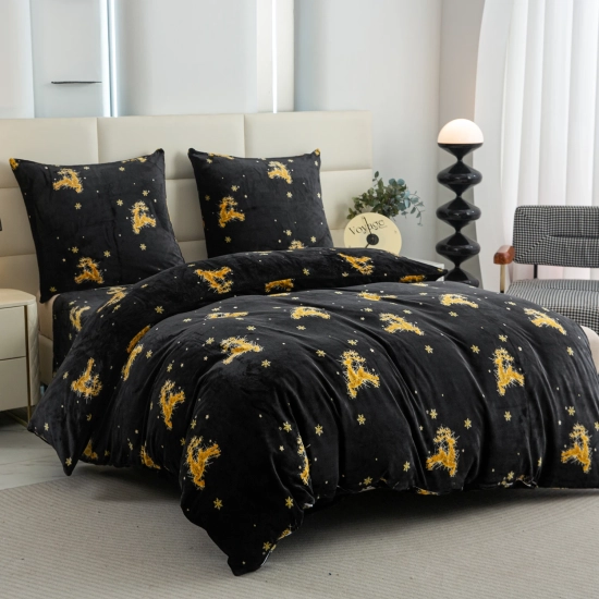 zimowa pościel świąteczna miś bożonarodzeniowa