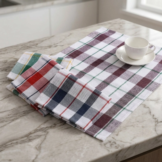 ŚCIERECZKI KUCHENNE KOMPLET 12szt RĘCZNIKI CHŁONNE BAWEŁNA MIKROFIBRA 40X60