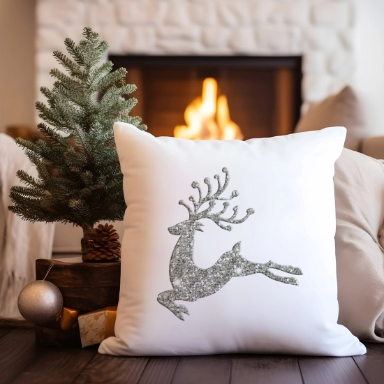 ŚWIĄTECZNY KOMPLET PODUSZKA I KUBEK Z DRUKIEM NA ŚWIĘTA MIKOŁAJA PREZENT