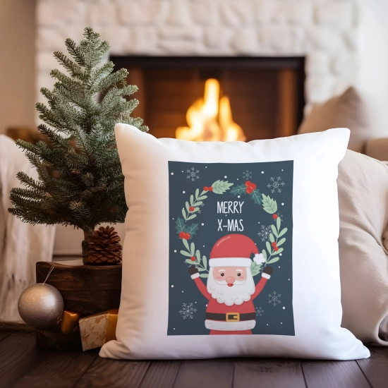 POSZEWKA DEKORACYJNA 40x40 ŚWIĄTECZNA Z NADRUKIEM