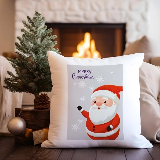 PODUSZKA DEKORACYJNA 40X40 ŚWIĄTECZNA NA PREZENT